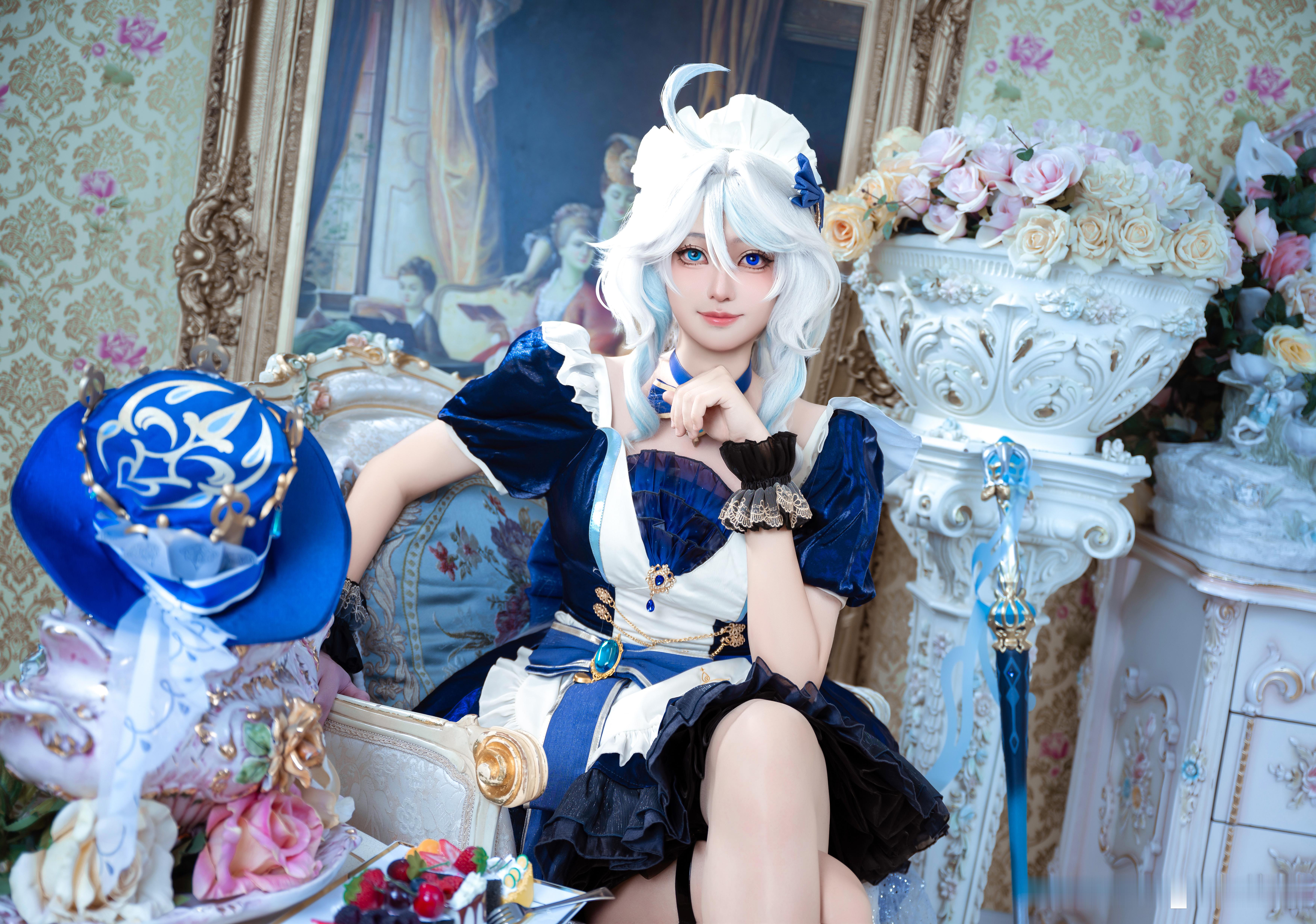 #原神[超话]##次元大赏##cosplay##原神##芙宁娜# 大家假期过得怎