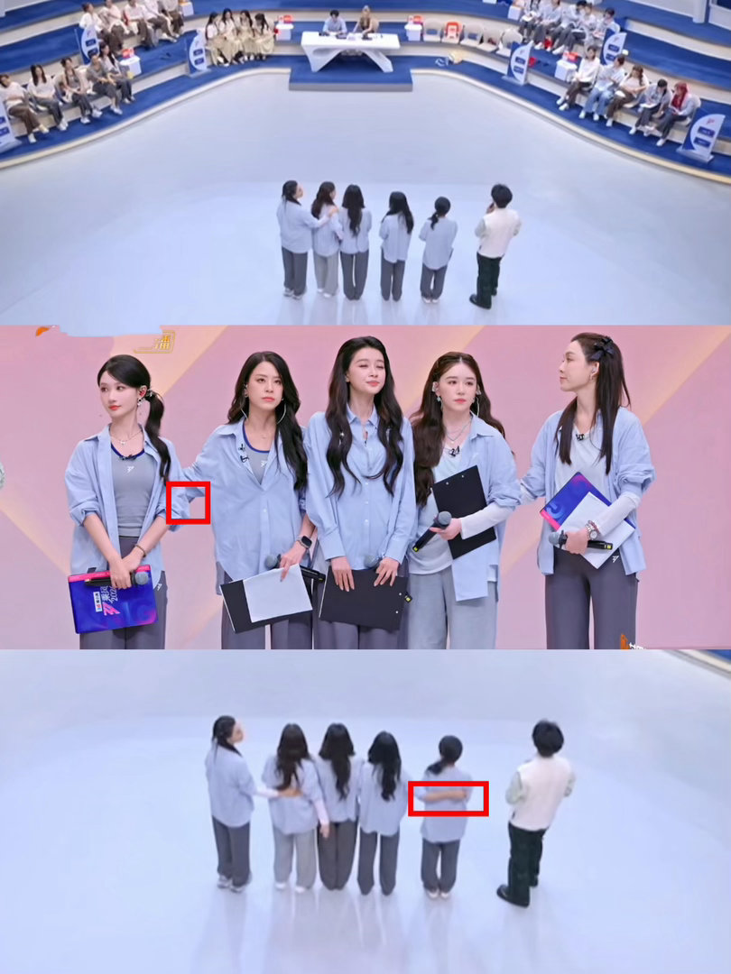 三公小考🎙️发现江语晨悄悄拉了何宣林一把老师也说了，组队后需要的是团魂感觉这组