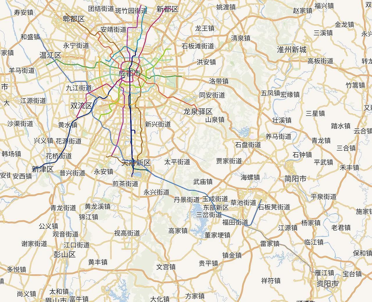 成都地铁为什么不往都江堰那个方向修？
去都江堰旅游的人很多，这样就不用折腾了。