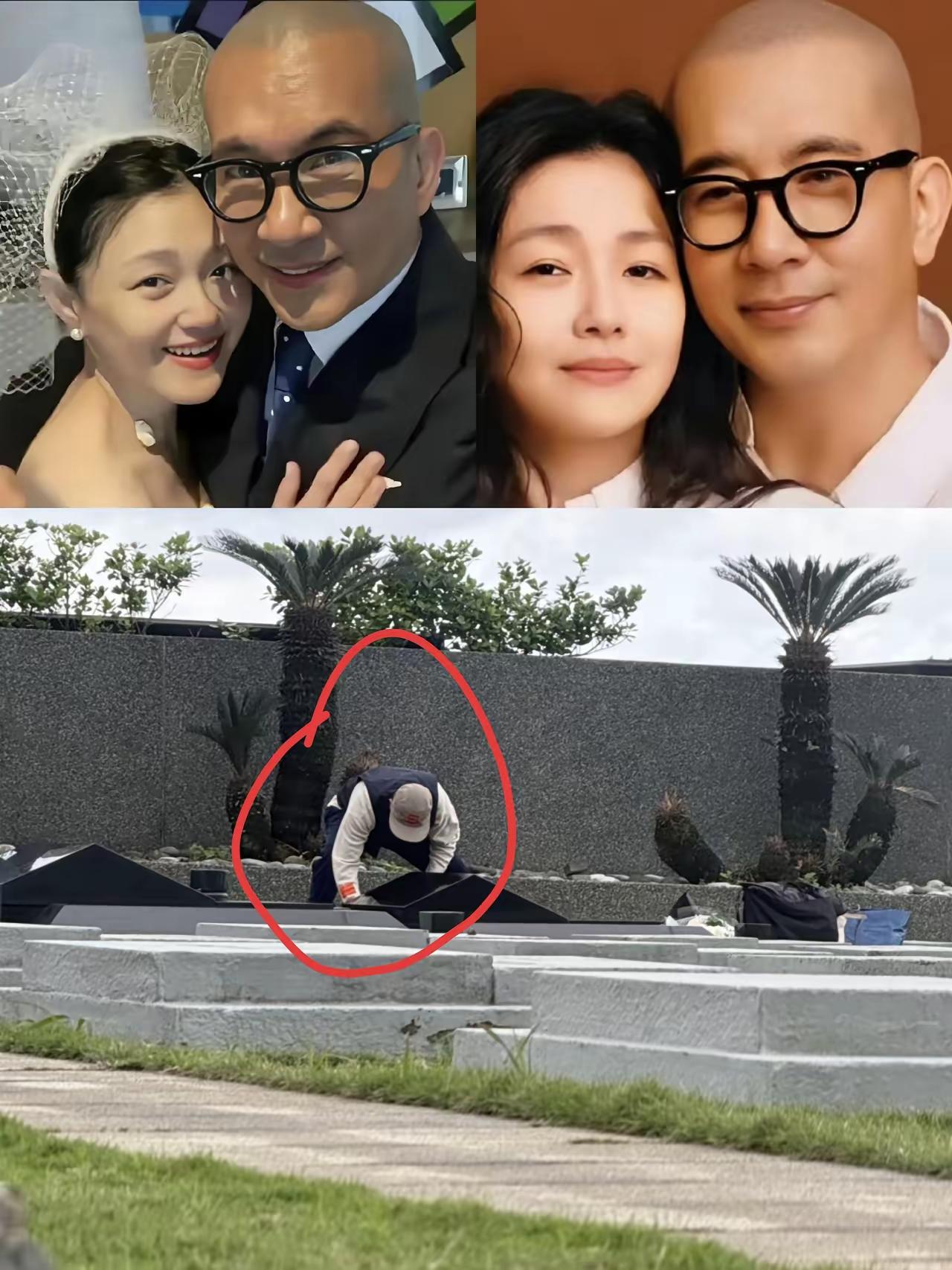 具俊晔在金宝山墓地的样子，看得人心里发堵。
 
粉丝偶遇他那天，他没架折叠椅，就