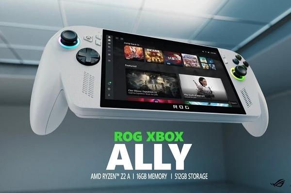 微软与华硕合作推出ROG Xbox Ally掌上游戏机，其中白色版Xbox Al