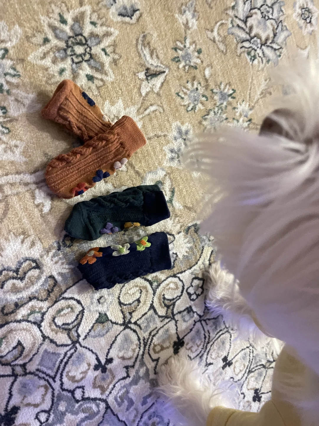 麻麻缝的小袜子