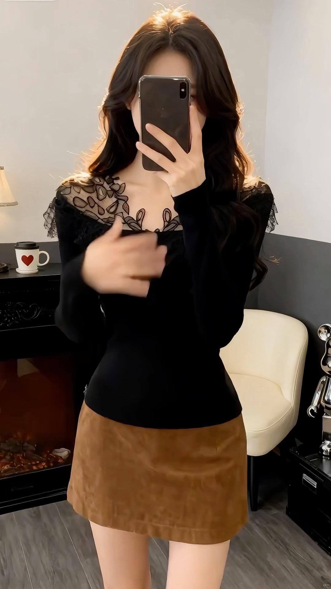 穿搭ootd 今日穿搭 女人味穿搭 这样穿太好看了 蕾丝