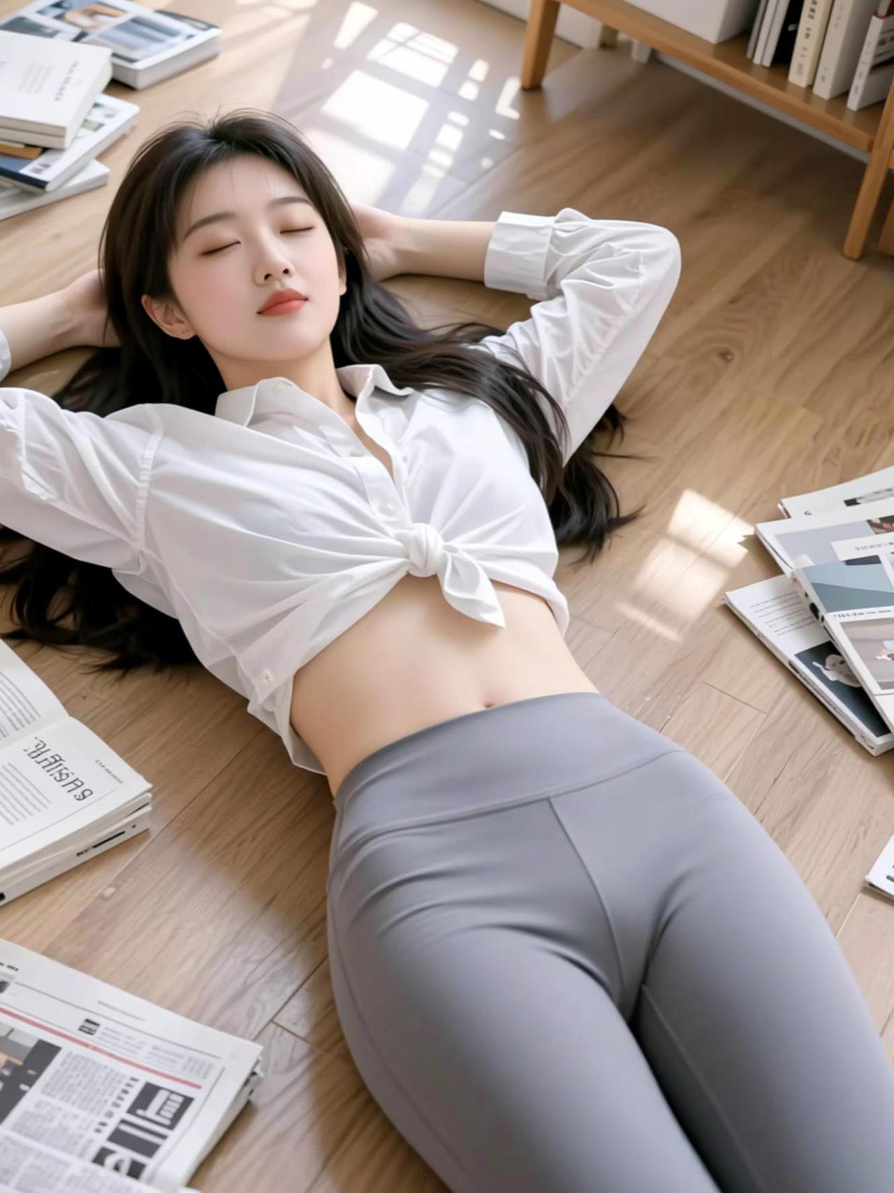 AI慵懒室内写真 抖音ai创作