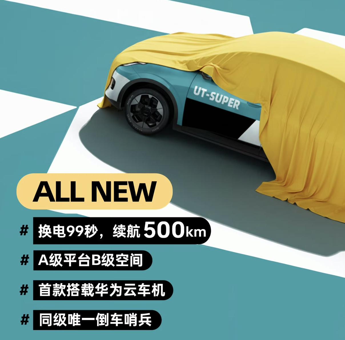 京东携手广汽、宁德时代推出的【京东国民好车】官宣名字—埃安UT super，定位