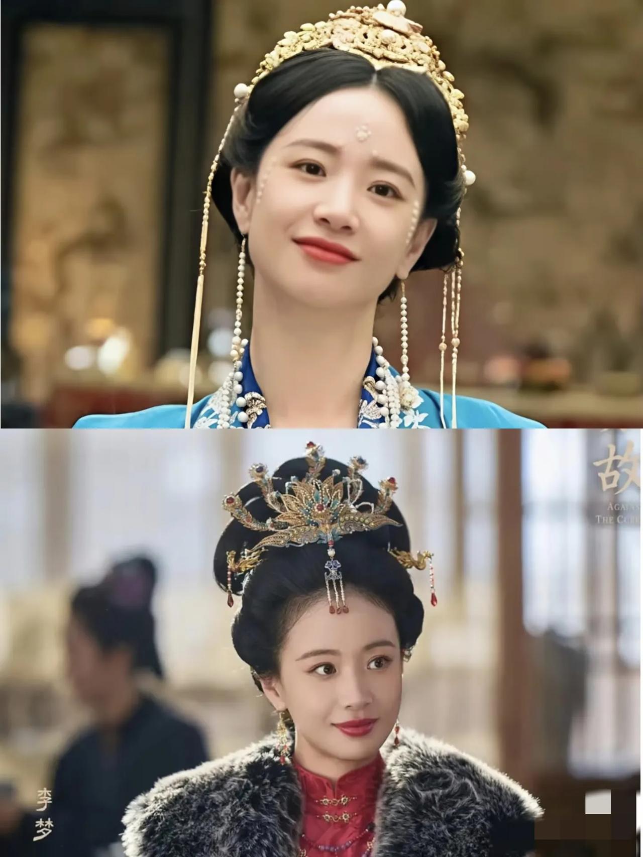 我发现，
李梦身上有一个玄学，
但凡是和李梦合作的女主角，最后都会被李梦比下去。