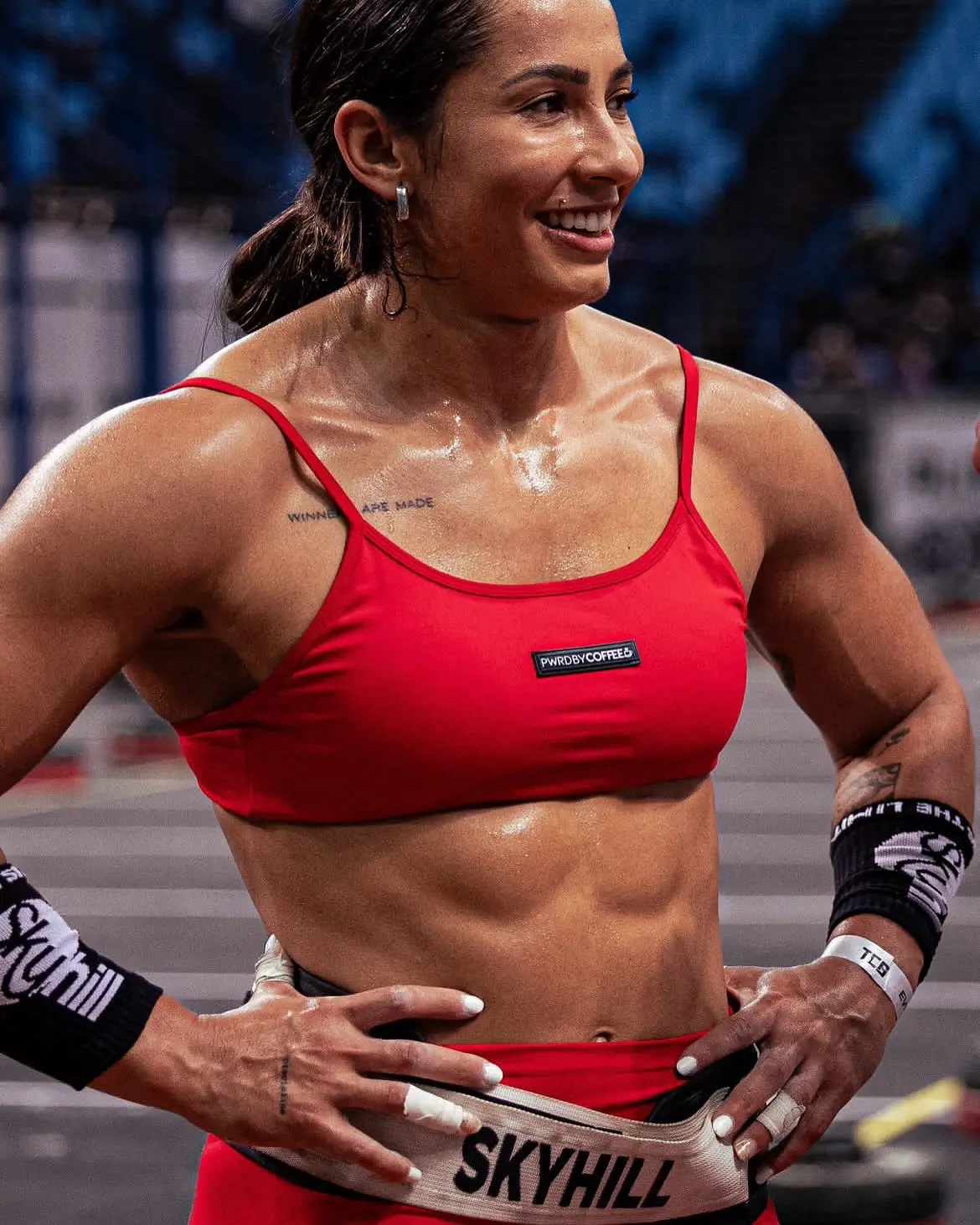 女性力量 精神氮泵 撸铁女孩 crossfit 运动女孩