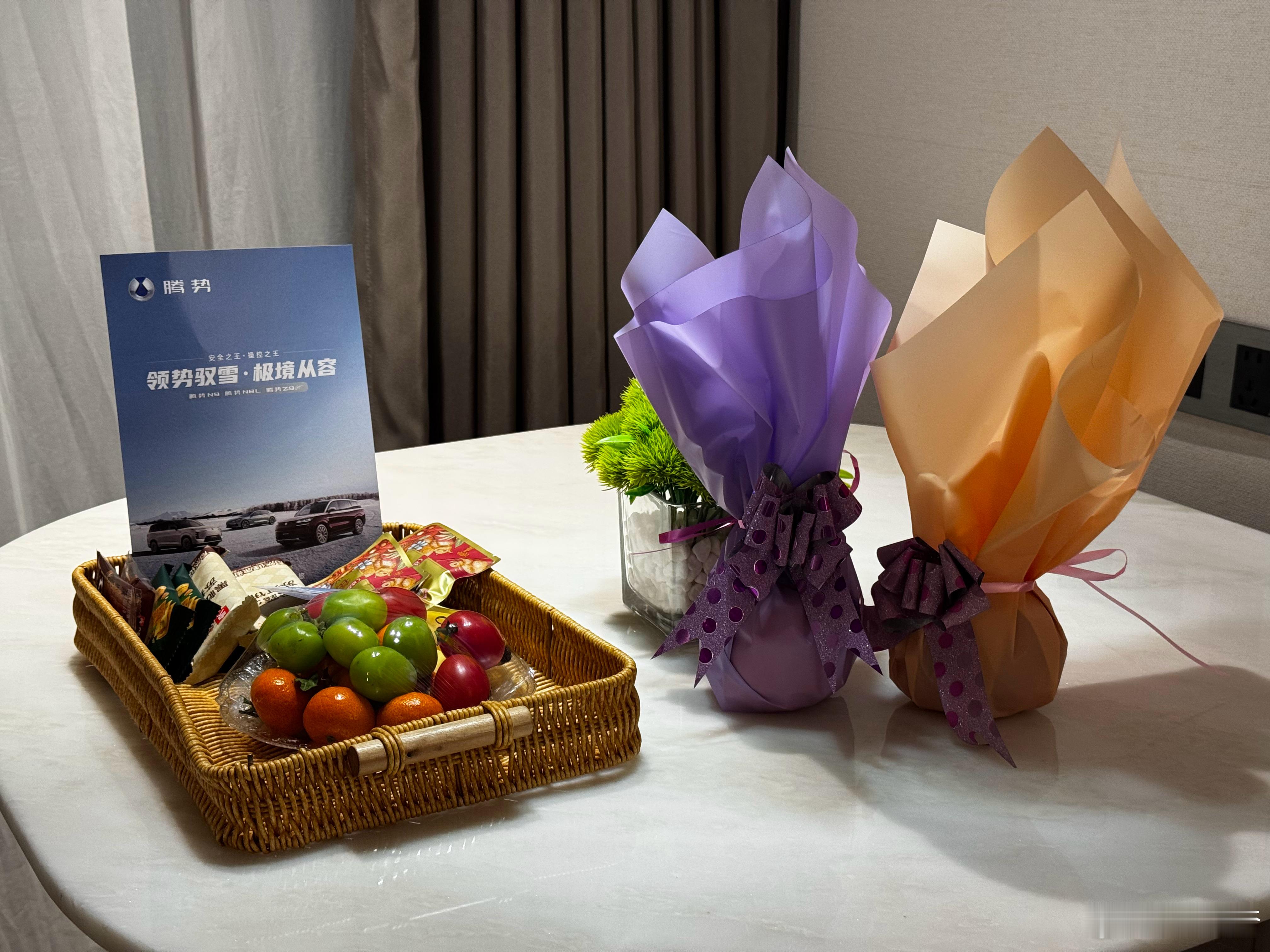 腾势冰雪试驾安排也是很到位的