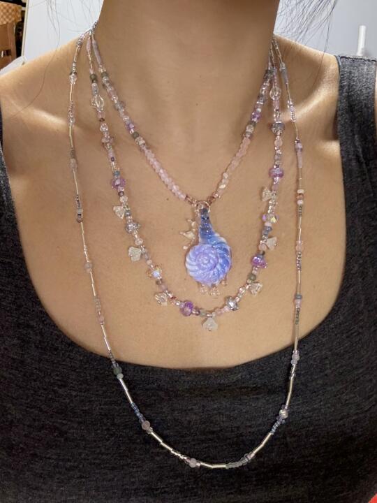 🫧人鱼公主的荔枝海项链🫧