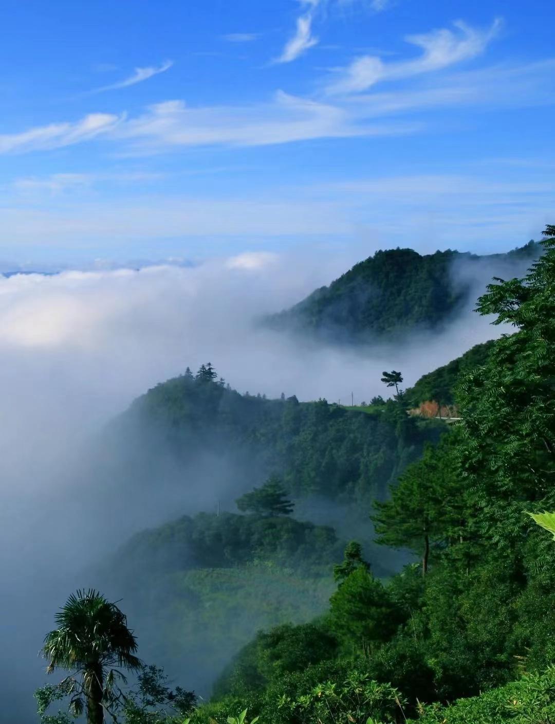 #上联：千层高山千层雾，下联怎么对#万缕沟壑万缕岚。