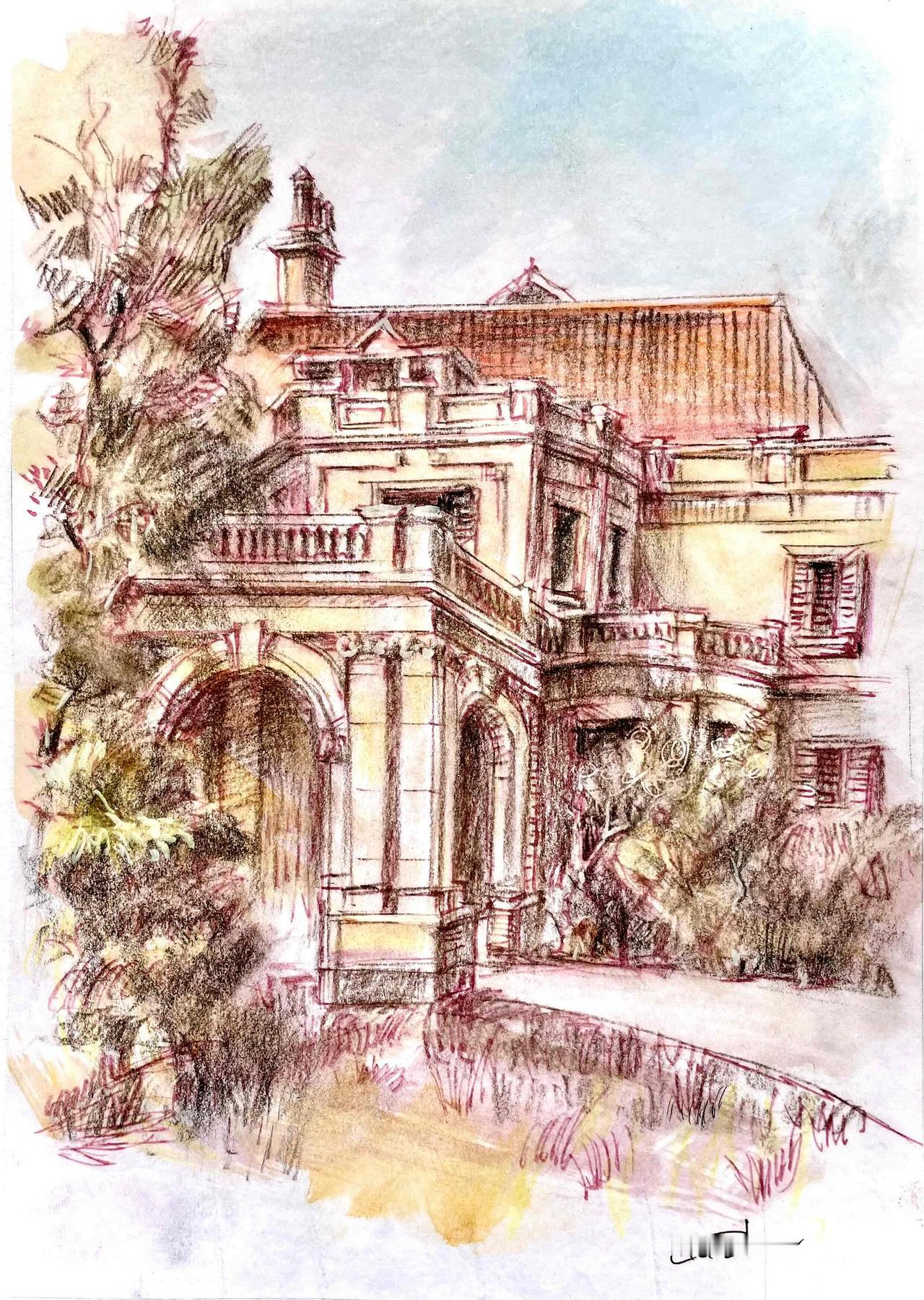 《淮海中路1517号》建于1900年，由德籍商人出资建造。清末洋务运动代表人物盛