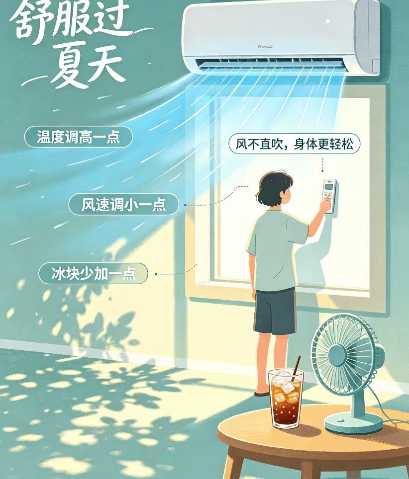 夏季消暑怎样做到凉而不冷  不知道大家会不会像我一样，喜欢开着冷气盖厚辈子睡觉，