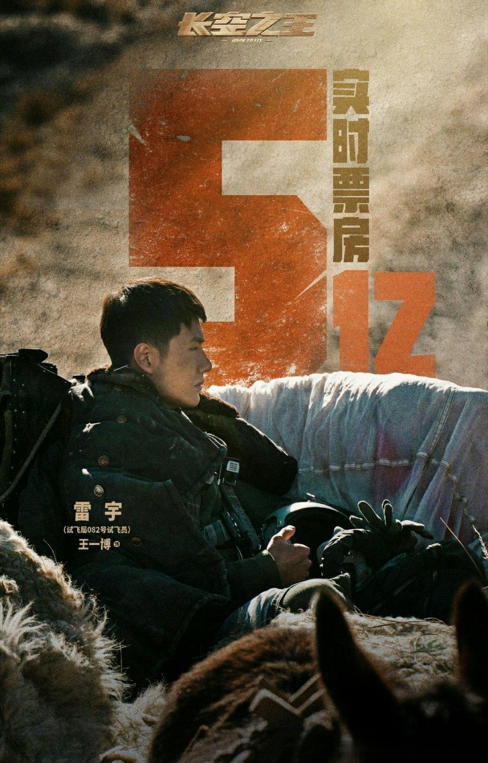 《长空之王》票房破5亿海报，有点好看 ​​​