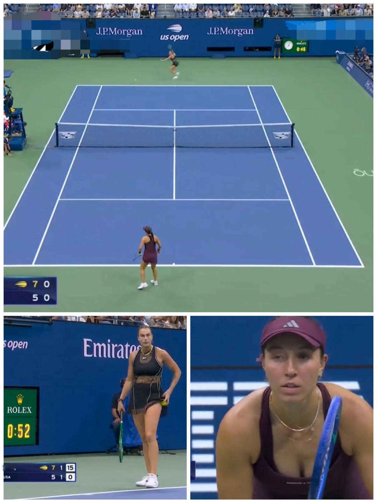 2026跟着网球🎾环游世界
     26美网女单第一场半决赛正在阿瑟阿什中央