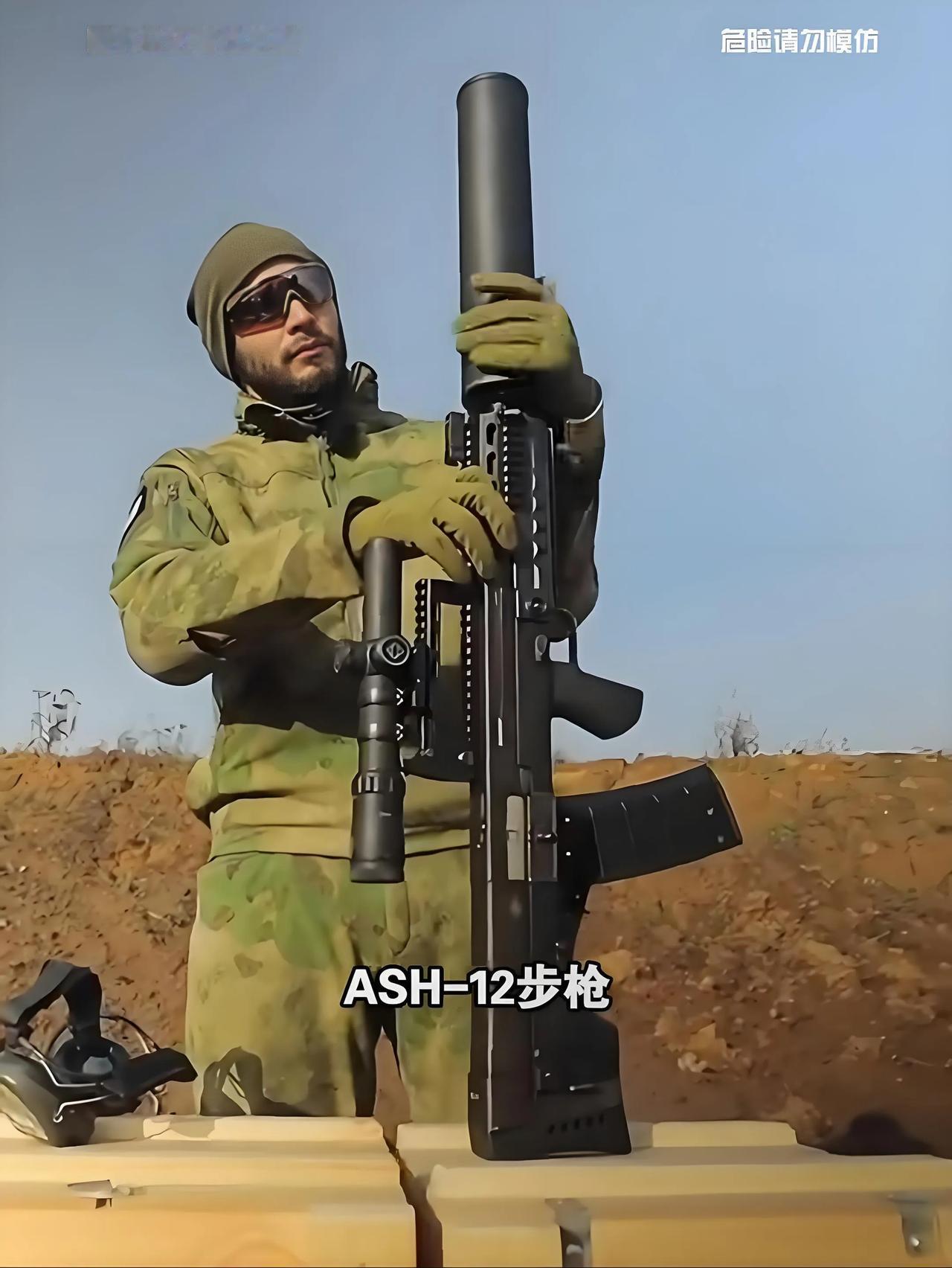 ASH-12大口径突击步枪，它在游戏中叫什么？