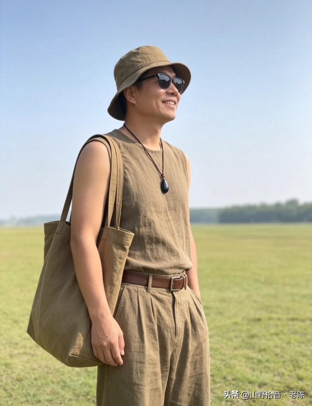 有人说中年是危机，我倒觉得是重生。不再被格子间困住，换上一身舒服的亚麻，戴上墨镜