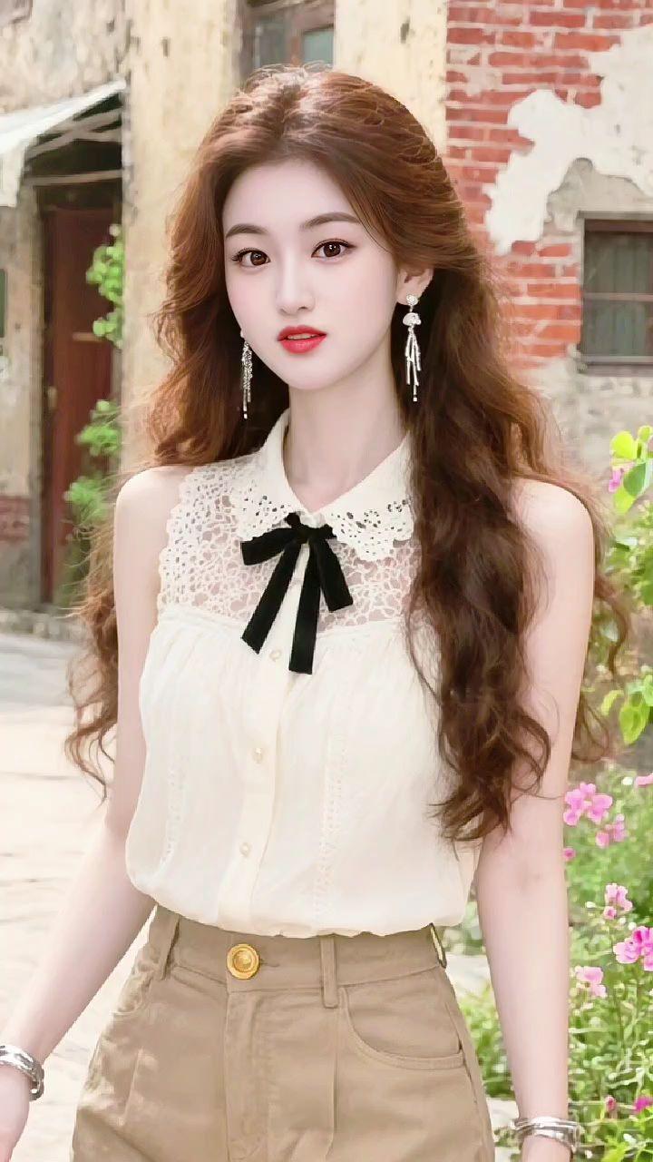 清纯甜美 乡间甜美穿搭 甜妹 温柔风 心动的感觉