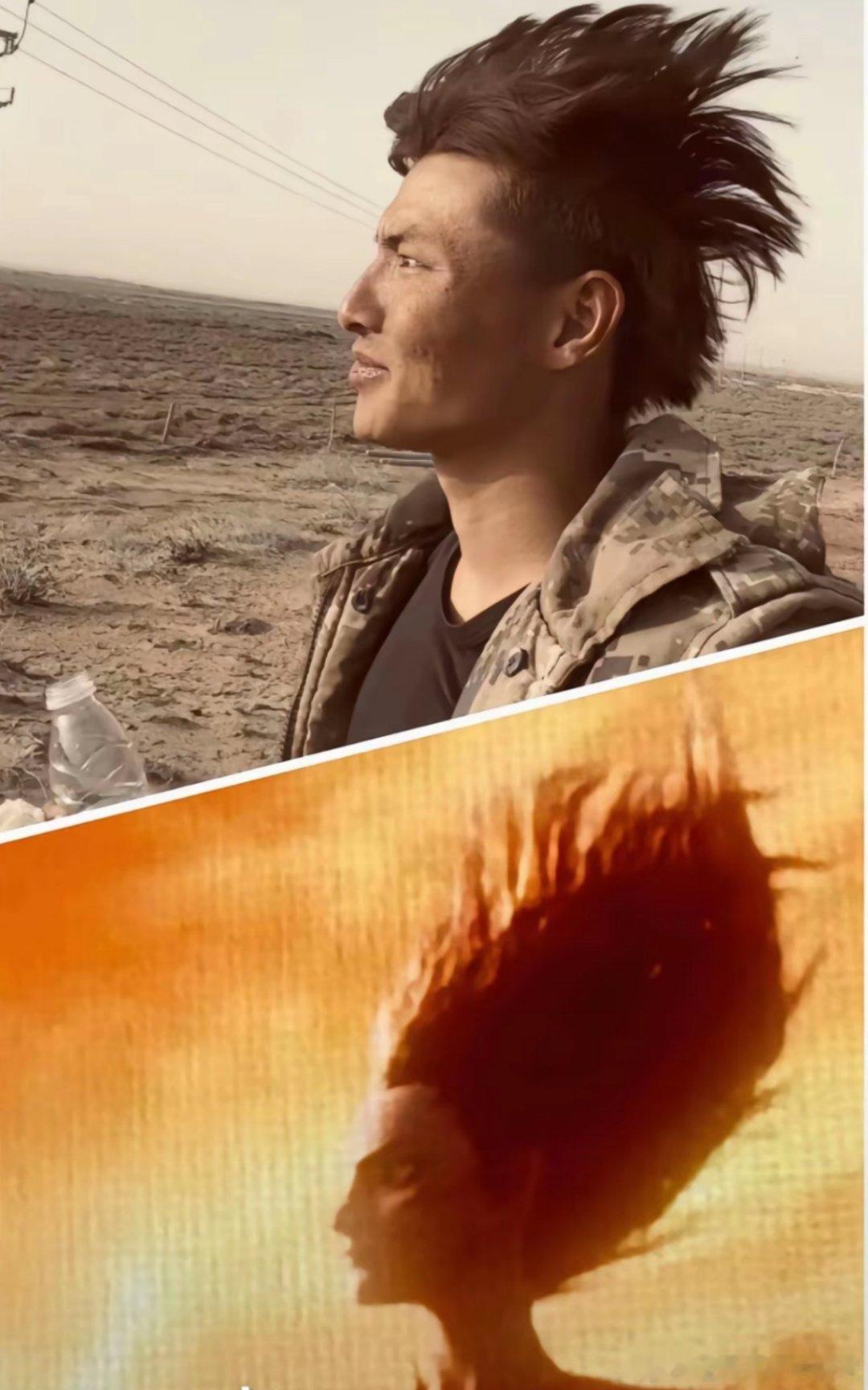 好帅的男人   像雄鹰   像威武的狮子      像北方的狼 ​​​