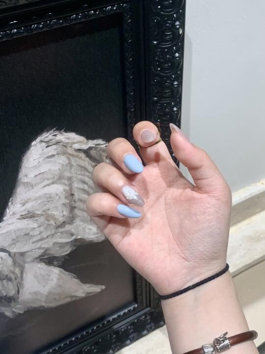 💧蓝色➕玻璃珠太好看了！好适合夏天😭