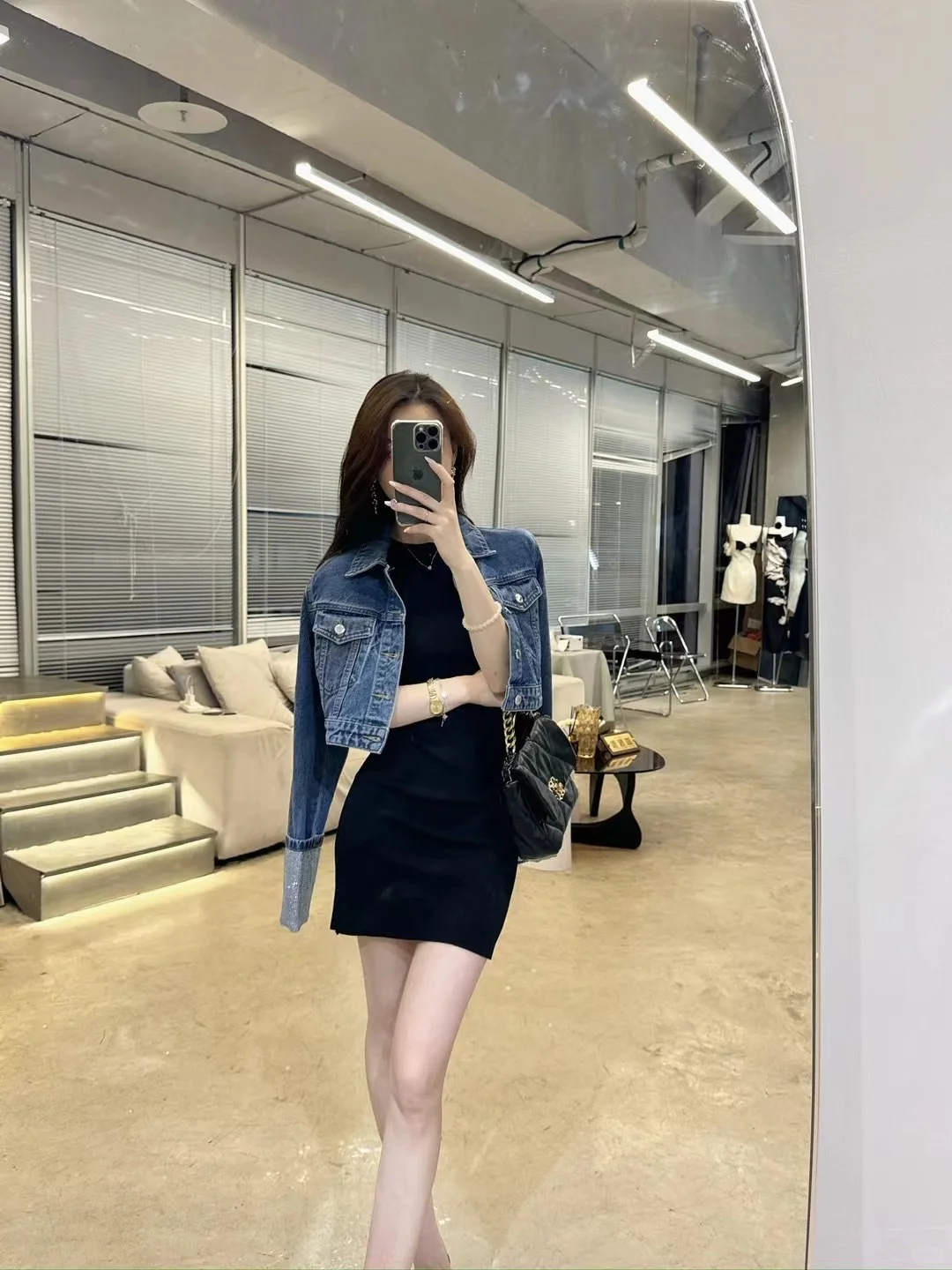ootd牛仔套装｜可甜可酷可温柔