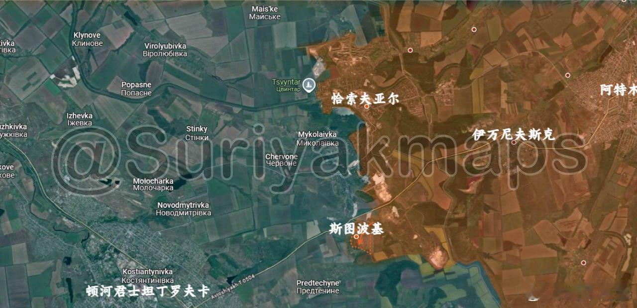 俄乌局势新进展 suriyak更新6.18俄乌局势1、恰索夫亚尔：随着乌克兰军队
