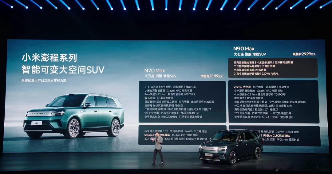 小米澎程N7025.99万，N9029.99万，这价格给力吗？注意这还是MAX！