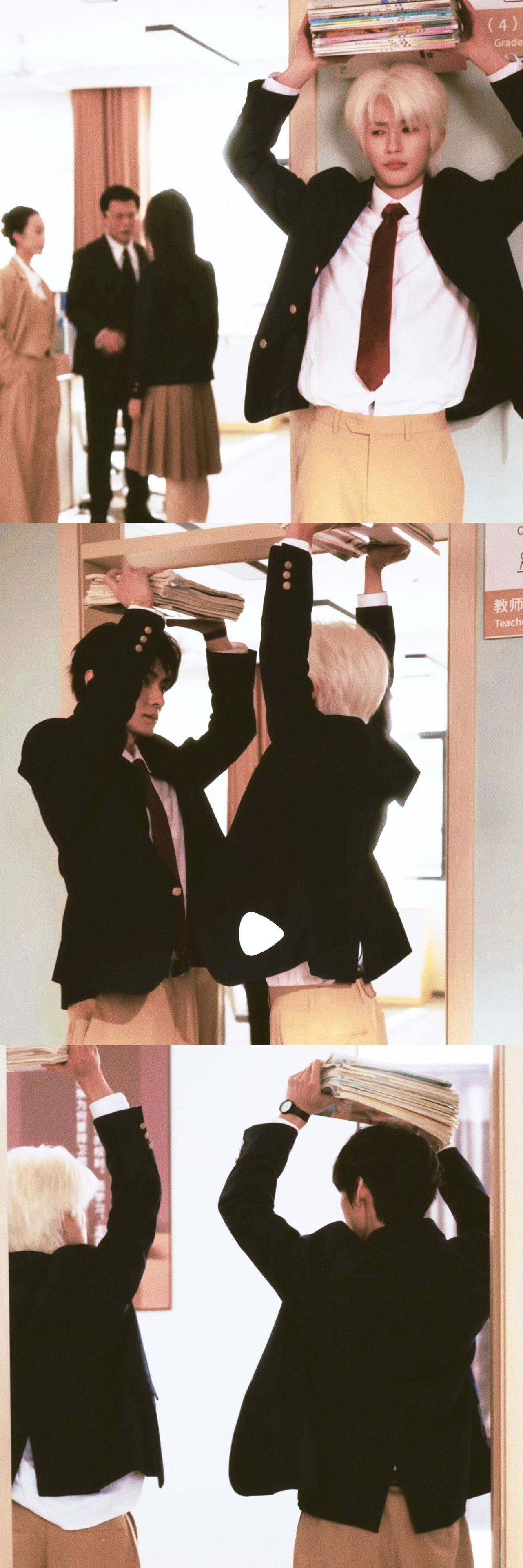 小伙追妻结果被儿子揍了 把亲儿子当情敌是什么操作，结果反被儿子揍了，这短剧的剧情