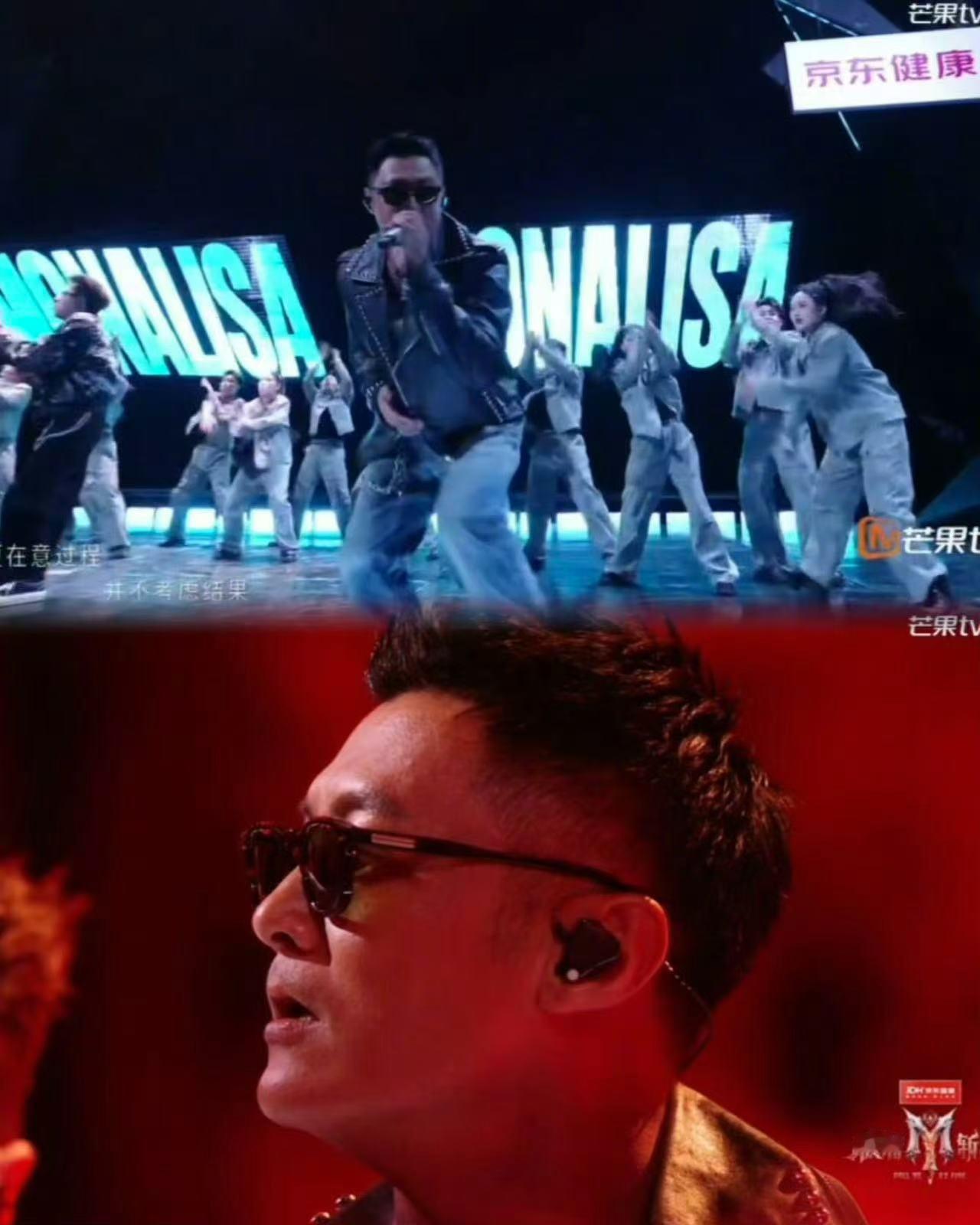 余文乐二公舞台燃爆余文乐组有男团那味了披荆斩棘直播很难得看见余文乐驾驭唱跳rap