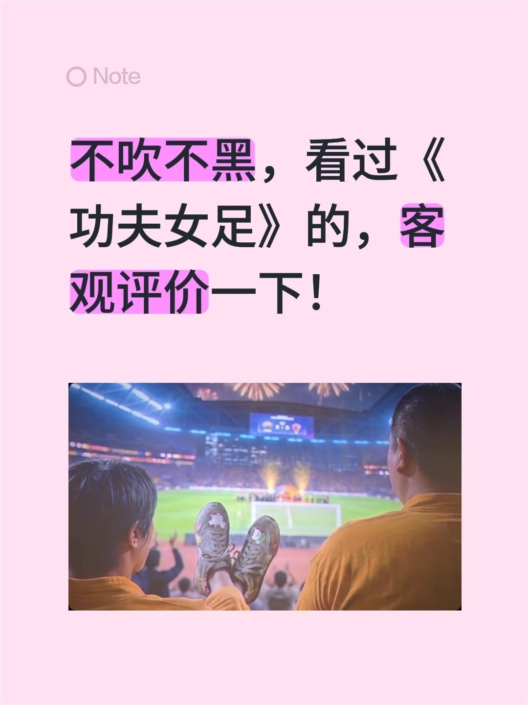 不吹不黑，看过《功夫女足》的，客观评价一下！功夫女足