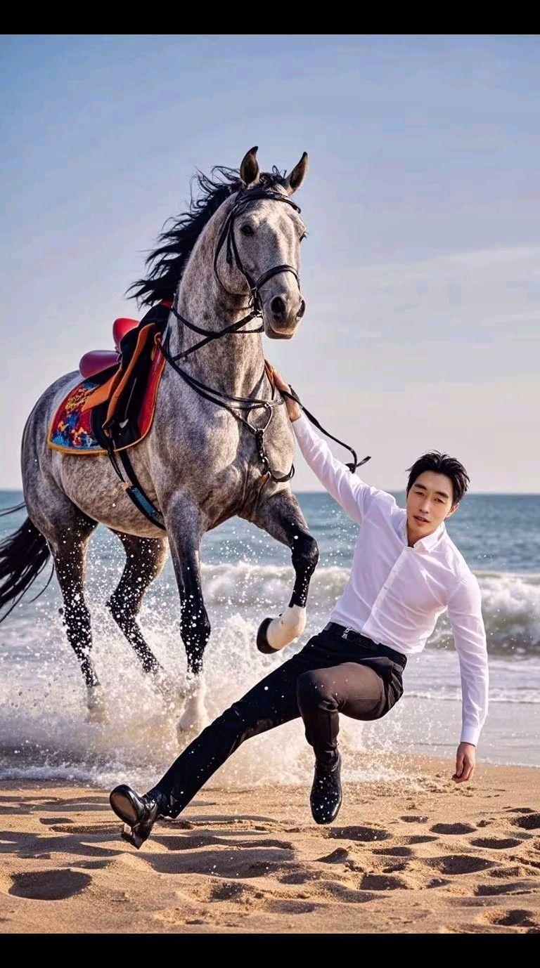 在马背上的民族，风是他们的歌谣，草原是他们的画布。骏马奔腾间，扬起的是自由的尘土