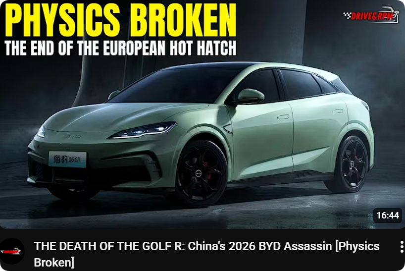 卧槽，，，欧洲人对比亚迪的hatch back评价这么高呢