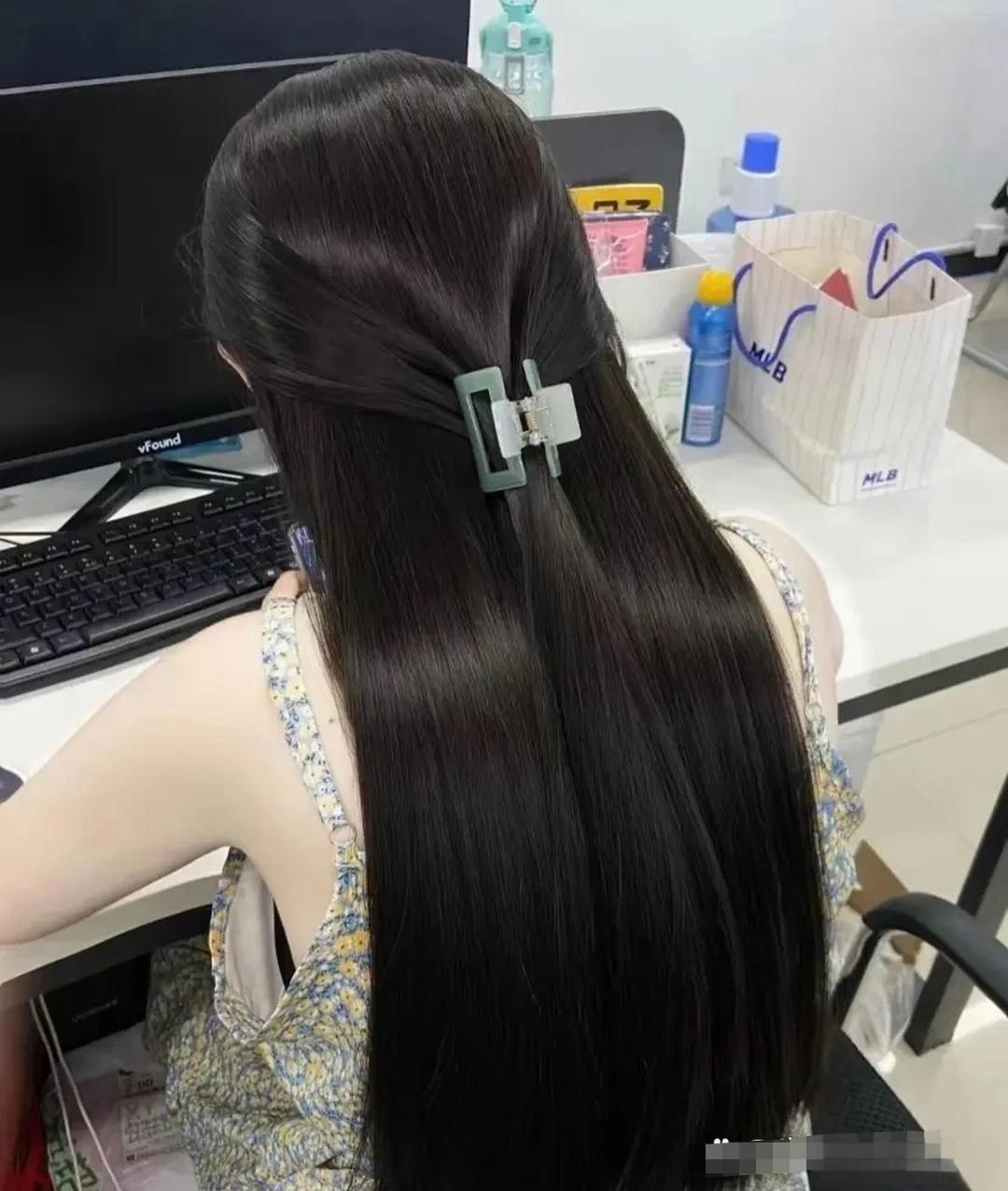 这发质好顺啊