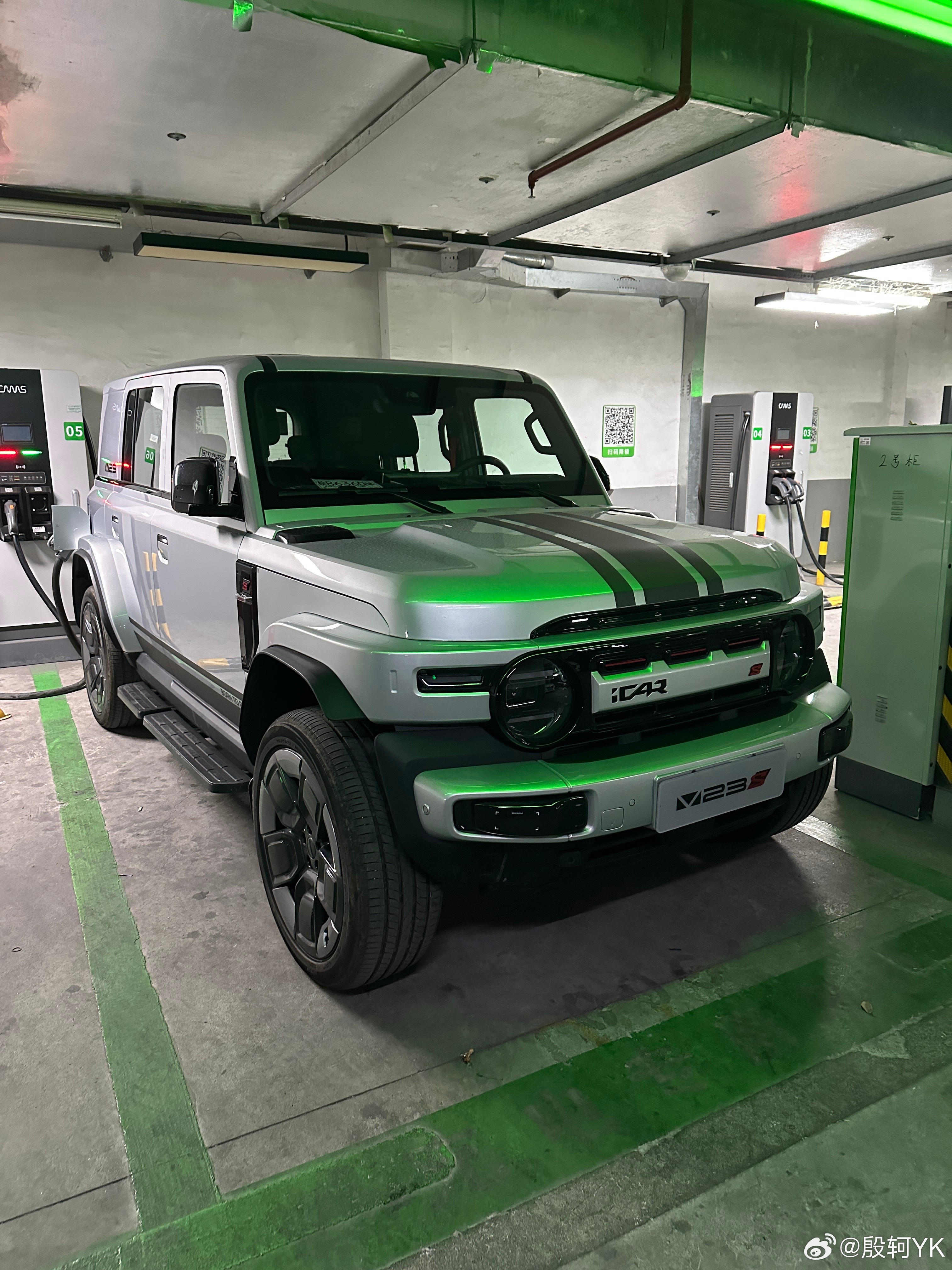 同一个地库，这是看到爷孙俩了icar v23