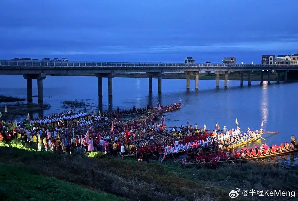 可惜你不是江西人，不知道划龙舟的乐趣！ 