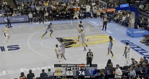 八村，三分！ ​​​​湖人只差8分了继续追 ​​​