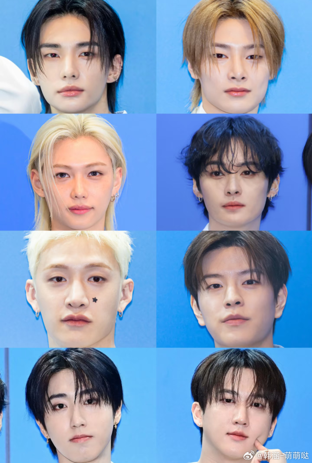 straykids 碧柔活动怼脸新闻图黄铉辰 徐彰彬 李旻浩 梁精寅 李龙馥 金
