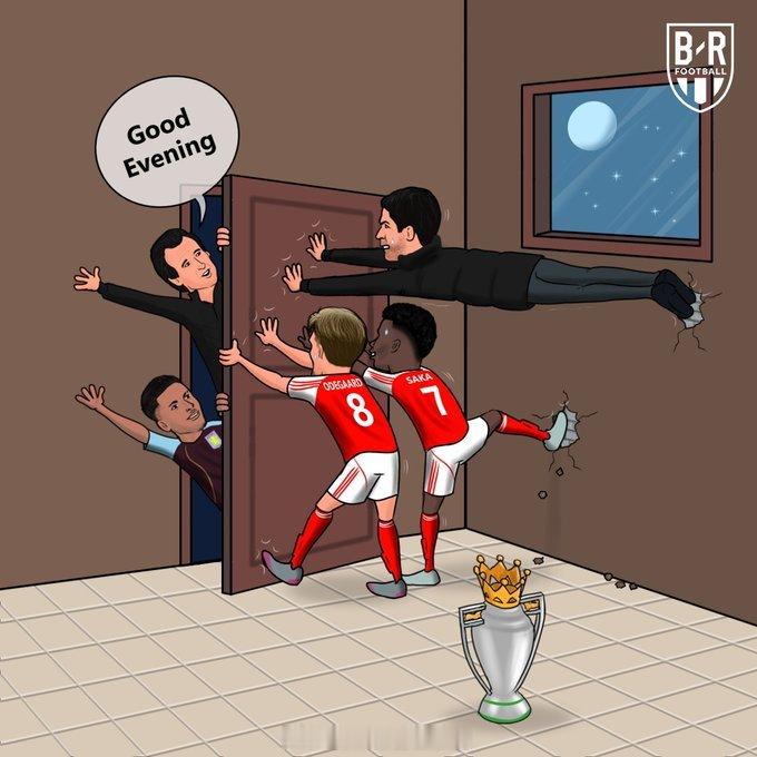 阿森纳在冠军争夺战中的下一个挑战：周二主场迎战目前保持11连胜的阿斯顿维拉 英超