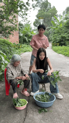 外婆干得不错👍