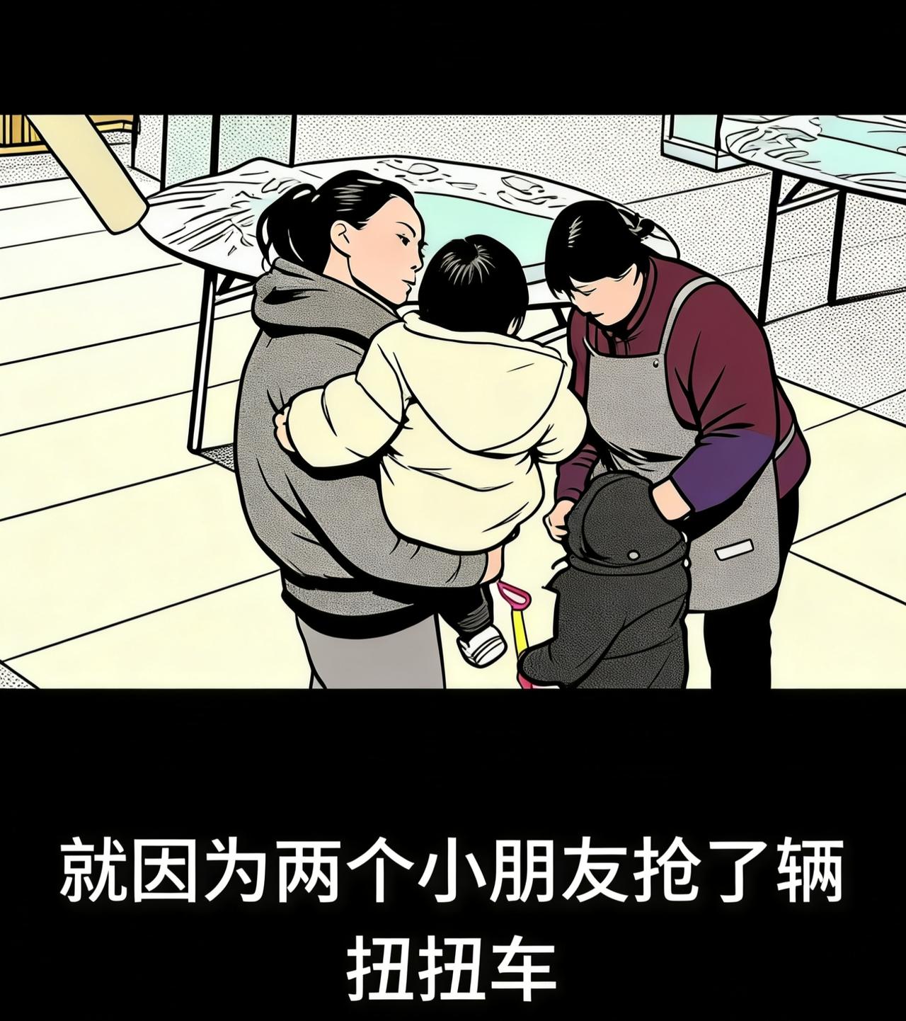 目前网上流传出来的画面和言论，无论两个小孩谁对谁错，作为一个成年人居然如此粗暴介