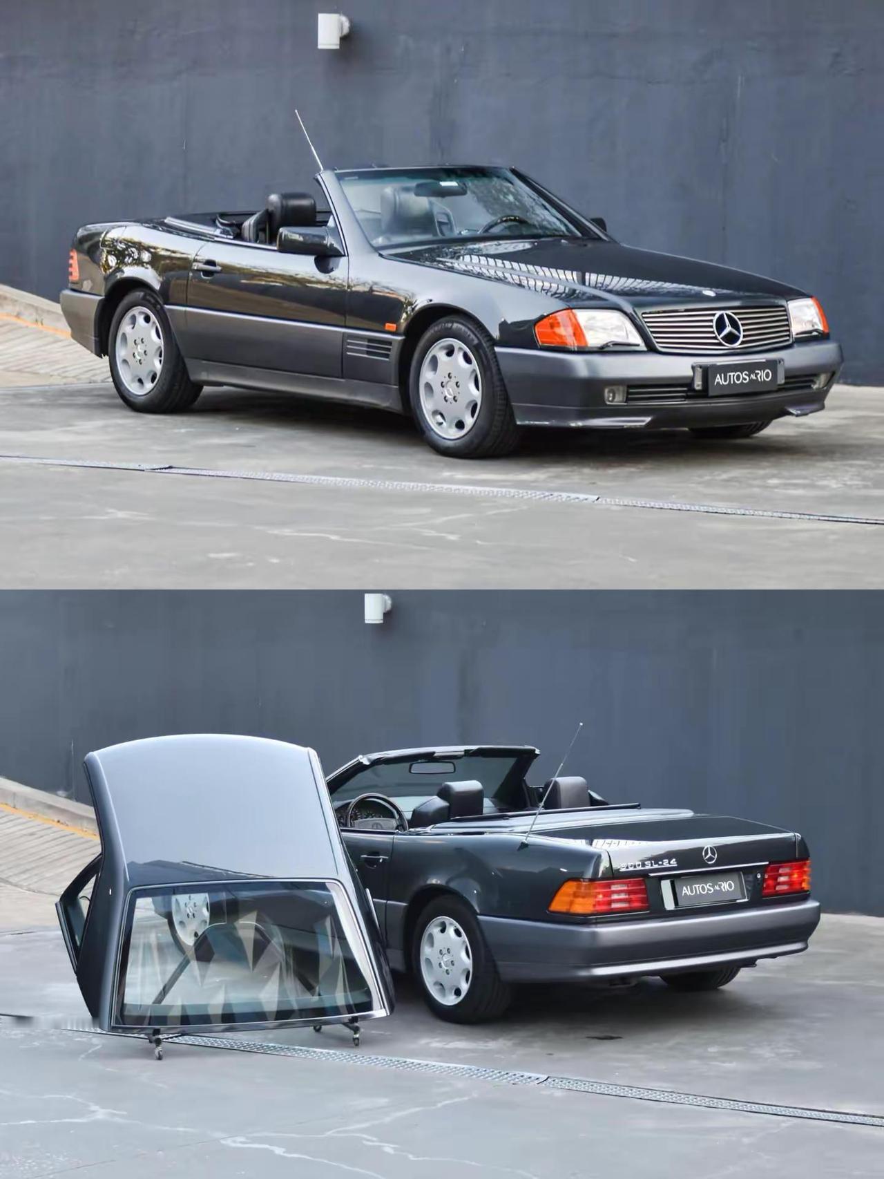 奔驰300 SL-24。如果要选一台最能代表上世纪90年代奔驰气质的敞篷车，R1