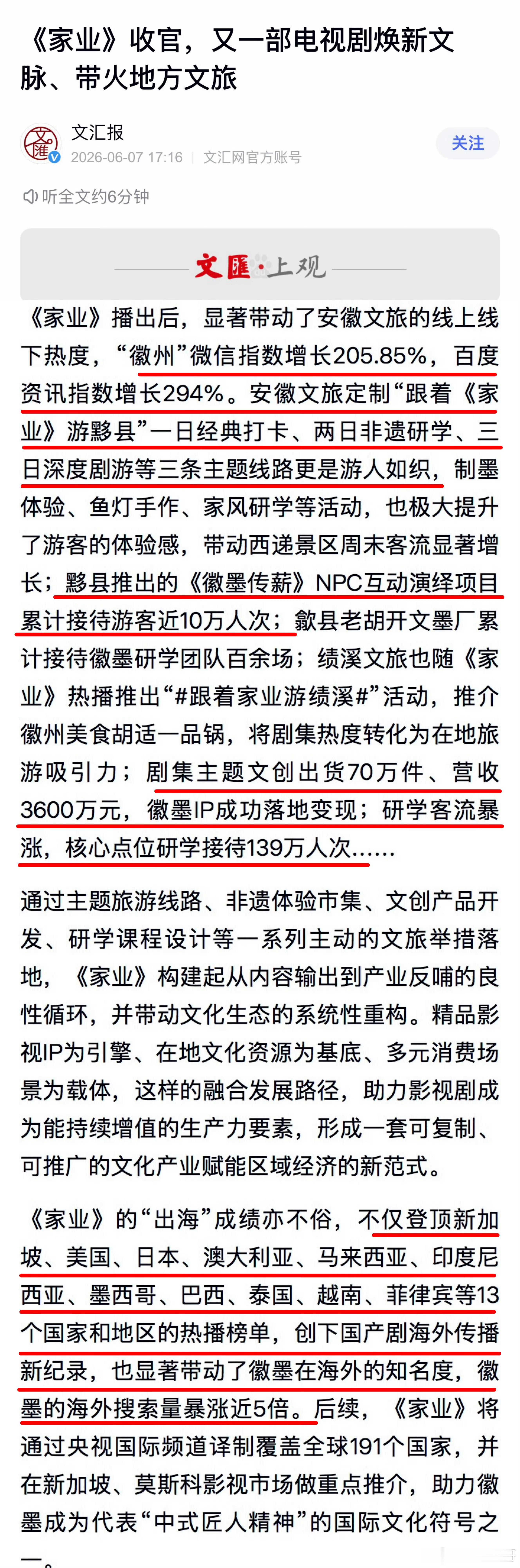 多少？绩溪文旅推出杨紫《家业》剧集主题文创，出货70万件营收超3600万，还显著