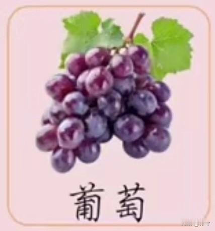 采桑子51·葡萄
       晶珠缀作玲珑串，紫沁冰绡，香绕云梢，疑是骊龙颔下