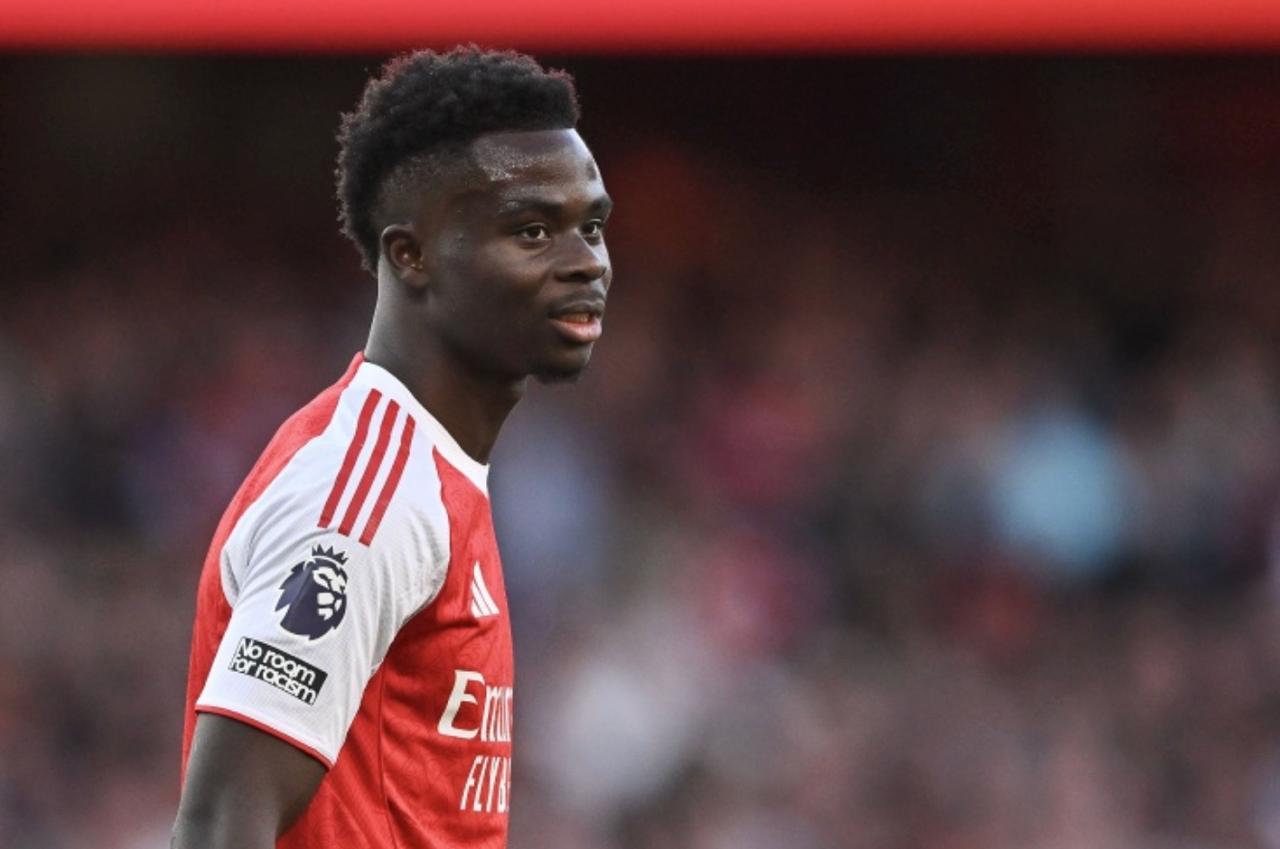 今晚发威？萨卡英超主场对阵利物浦打进4球，多于对阵其他球队北京时间明天凌晨，阿森