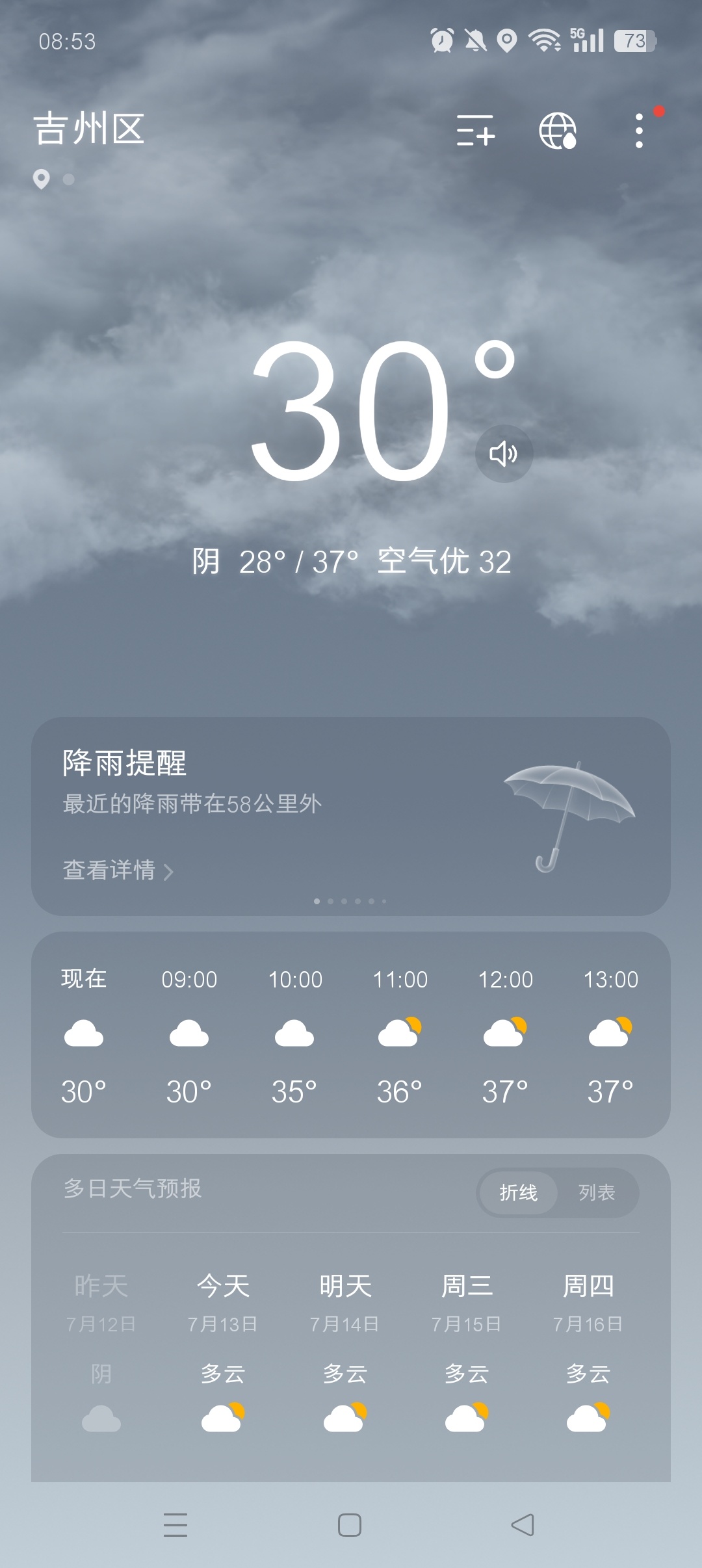 这破天 好闷啊啊啊啊啊啊啊啊 