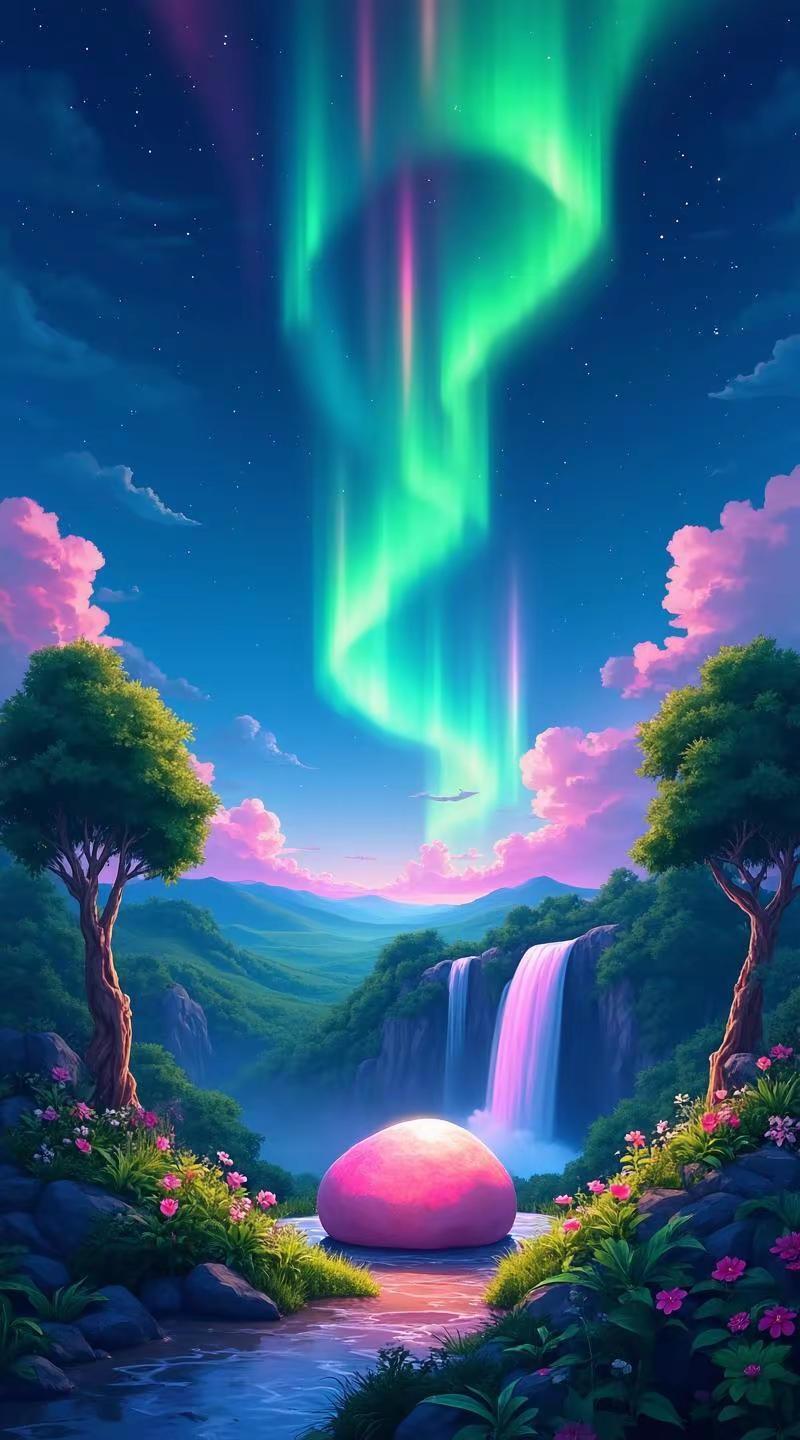 瀑布 奇幻 玄幻