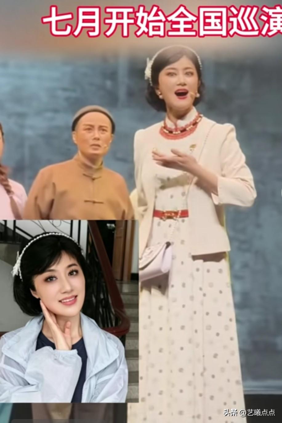越剧陆派名家张宇峰担纲主演的现代剧《女班》即将开演。张宇峰此番的民国女装扮相，是