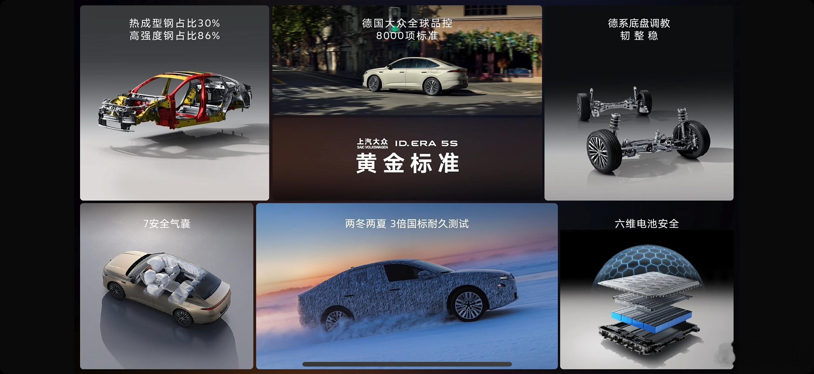 上汽大众ID.ERA 5S是ID. ERA家族的⾸款插电混动轿车，上市限时权益价