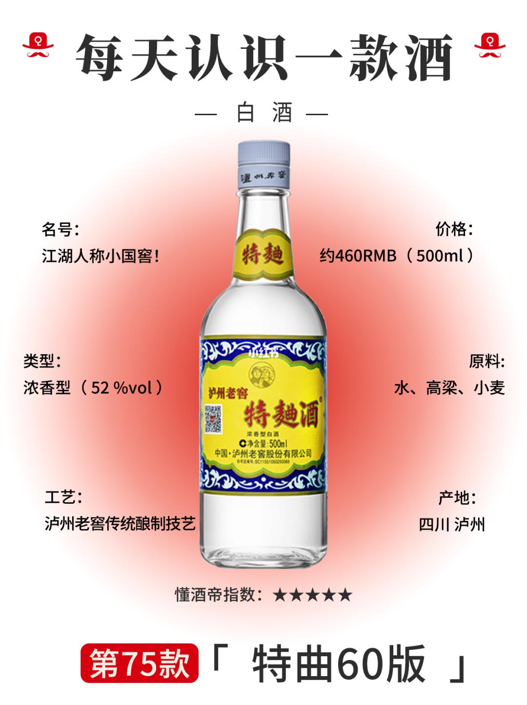 每天认识一款酒〡特曲60版🍶最被低估的酒