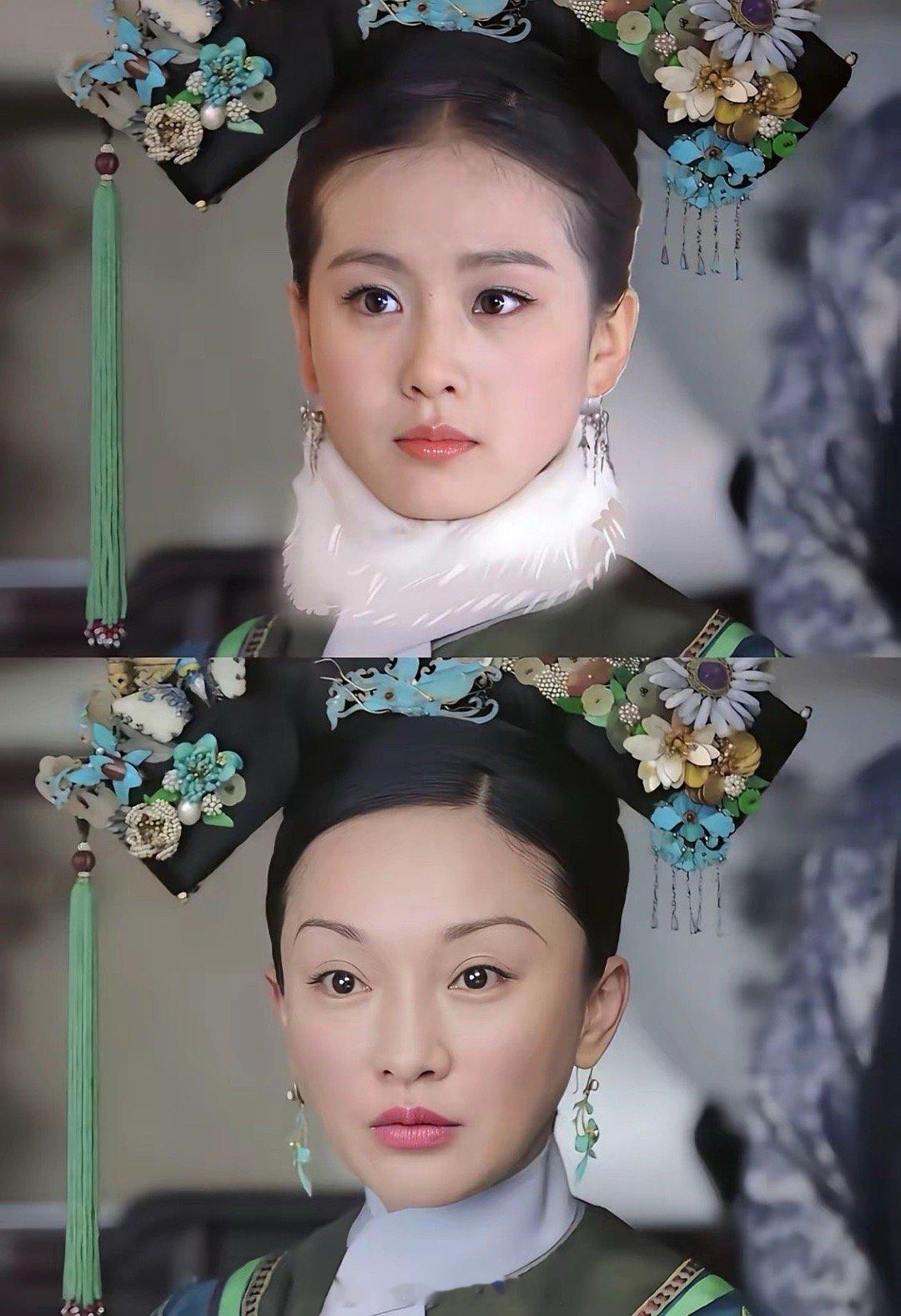 原来大如这套妆造并不丑啊…. 