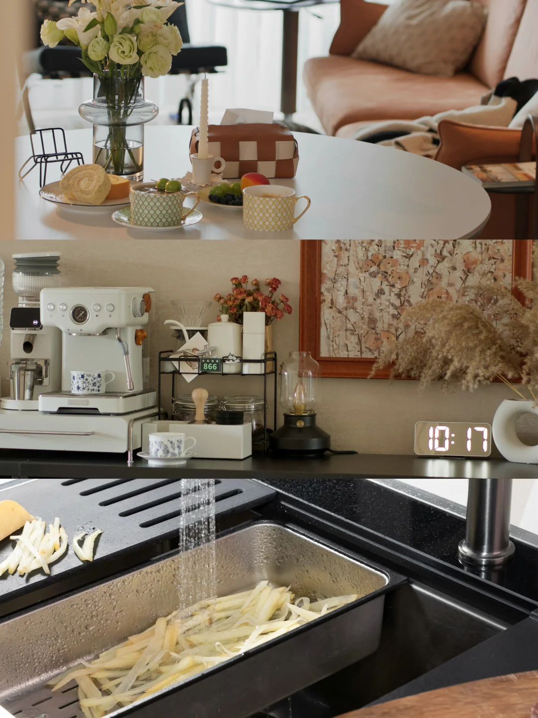 小户型之光❗️ 谁说4㎡厨房不配拥有洗碗机？